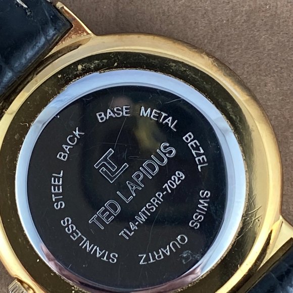 Vintage Ted Lapidus Paris French Luxury Watch main image 5